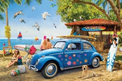 Puzzle Eurographics VW Beetle and Surfers 1000 pieces