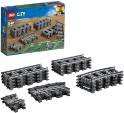 LEGO City rails – uitbreidingsset voor de spoorbaan
