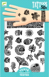 Tatouages pour enfants Polynésie de Djeco