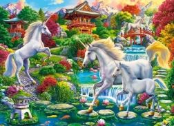 Puzzel 300 stukjes Unicorn Garden – eenhoorns