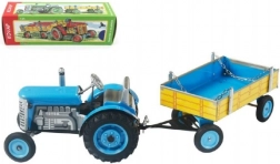 Tractor Zetor met Blauwe Aanhanger