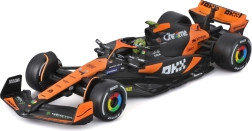 Bburago 1:43 Formule F1 McLaren MCL38 2024 Senna Edition met coureur en decoratieve doos