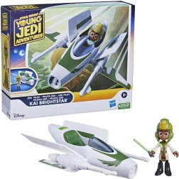 Star Wars voertuig Jedi-piloot met figuur en lichtzwaard