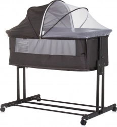 3-in-1 Baby Crib CHIPOLINO Zen Obsidian