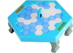Familienspiel Rette den Pinguin – eisiges Balance-Brettspiel