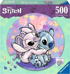 puzzel 500 stukjes met Stitch-motief van Ravensburger