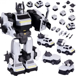 magnetic transforming robot 2-in-1 – large figure with accessories