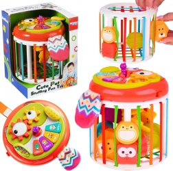 woopie interactieve sensorische kubus en rol met muziekpaneel