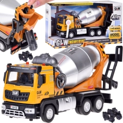 Betonmixer met geluids- en lichteffecten