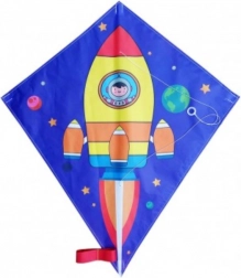 Cerf-volant Fusée Cosmique 70x60 cm