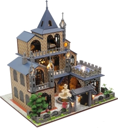 Maison miniature « Maison des rêves » avec éclairage LED - 2KIDS TOYS