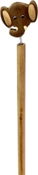 Houten potlood met olifantenkop
