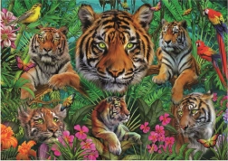 Educa Puzzle Tigers in the Jungle 500 Pieces