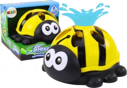 Garden Sprinkler Ladybug Water Fountain Yellow