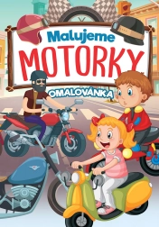 We kleuren motoren – kleurboek voor kinderen