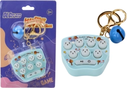 Pocket elektronische game Pop It aan sleutelhanger – blauw