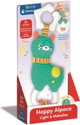 Interactieve rammelaar Vrolijke alpaca BABY CLEMENTONI