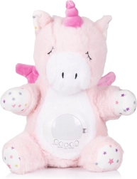 Chipolino licorne en peluche avec projecteur et musique