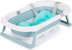 Opvouwbare babybadkuip Isla met badkussen Chipolino – Blauw