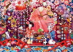 Puzzel Japanse theeceremonie 500 stukjes