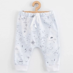 New Baby For Babies Ocean cotton jogger pants for kids