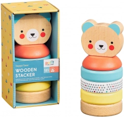 Wooden Tower BEAR Petit Collage