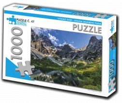 Puzzle Tourist Edition High Tatras, Dolina Zeleného plesa 1000 pieces