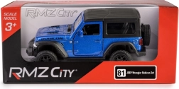 Metalen model JEEP Wrangler Rubicon 2021 1:35 met pull-back aandrijving