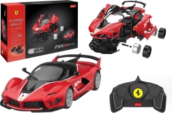 Rastar Bouwset 1:18 Ferrari FXXK EVO rood 88 onderdelen