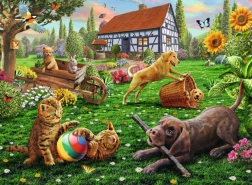 Ravensburger Puzzle Play in the Yard – 200 Pieces