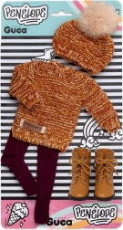 Guca Penelope outfit voor pop 34 cm met schoentjes