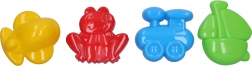 Set zandvormpjes 10 cm – 4 stuks
