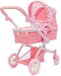 Poussette pour poupée 2-en-1 Baby Mix Sophie rose