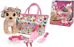 Speelgoed hondje Chi Chi Love Gelukkige tuinier