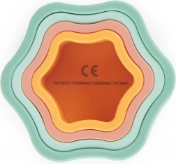 siliconen stapelbloem tropical vibe van bieco