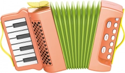trekaccordeon voor kinderen 23 cm