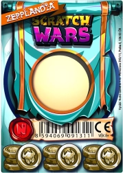 Scratch Wars - Weapon Card Zepplandia