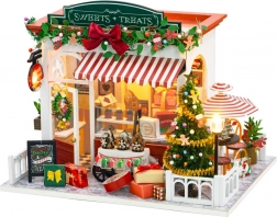 2Kids Toys miniatuur huisje kerstbanketbakkerij