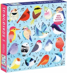 mudpuppy puzzle oiseaux chanteurs 500 pièces