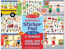 Reusable City Stickers