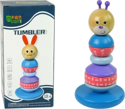 Houten educatieve piramide Beertje