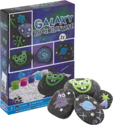 Grafix Schilderen op Steentjes Galaxy