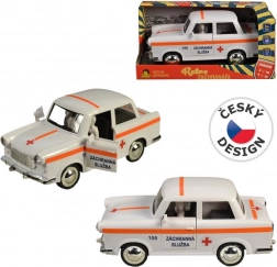 Retro ambulance met frictiemotor
