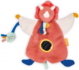 Pluchen handpop dinosaurus Lou 25 cm