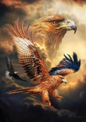 Puzzel Adelaar 1000 stukjes