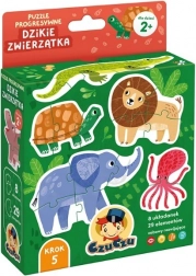 Puzzle progressifs – animaux sauvages