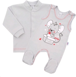 Baby Set New Baby Mouse, grey
