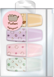 Surligneurs Pusheen – ensemble de jolis surligneurs pastel