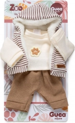 Kleertjes voor Reborn-aapje 32 cm – 3-delige set