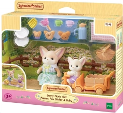 Sylvanian Families vossen op picknick